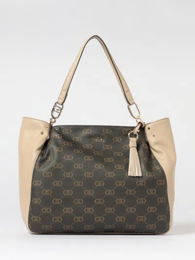 Liu •jo Shoulder Bag Liu Jo Woman Color Beige In Brown