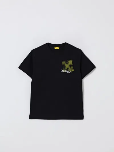 T恤 OFF-WHITE KIDS 儿童 颜色 黑色