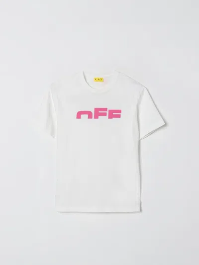 Off-white Type Logo Logo T-shirt In White