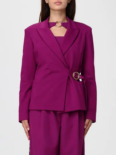 Just Cavalli Jacket  Woman Color Violet In Purple