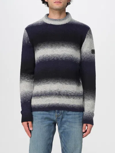 Barbour Sweater  Men Color Black In Blue