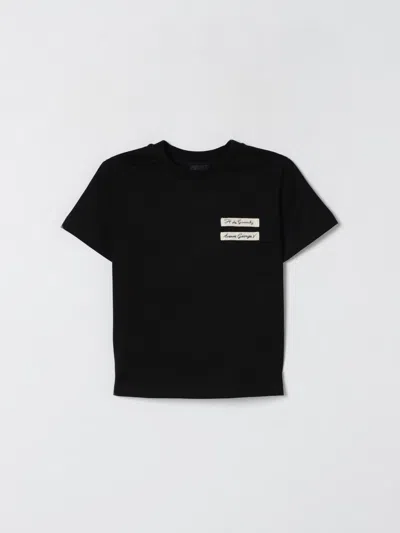 Givenchy Label-applique T-shirt In Black