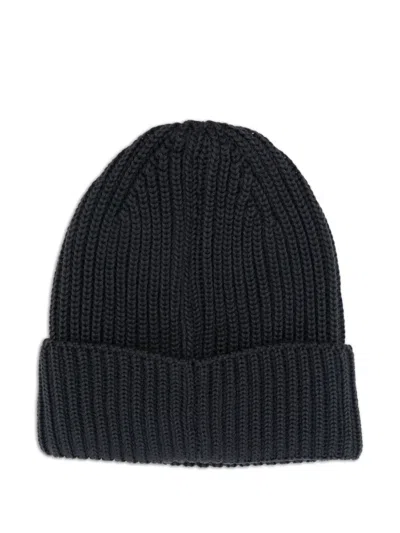 C.p. Company C.p.company Knit Wool Cap In Blue
