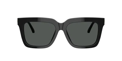 Versace Medusa Plaque Lunettes De Soleil In Black