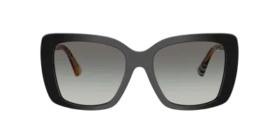 Burberry Woman Sunglasses Be4456f In Black