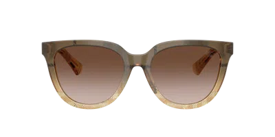 Burberry Woman Sunglasses Be4469 In Brown