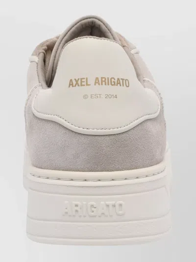 Axel Arigato Suede Low Top Sneakers With Rubber Sole In Multi