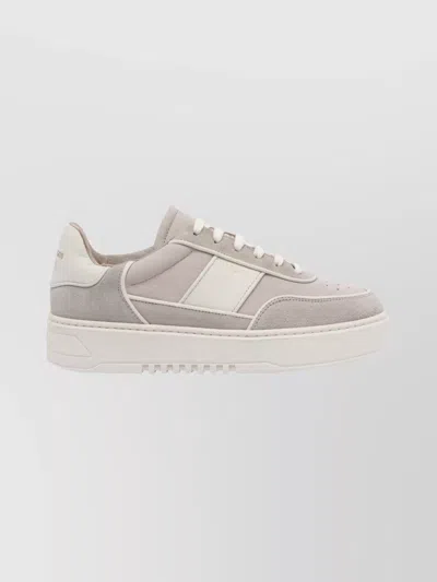 Axel Arigato Suede Low Top Sneakers With Rubber Sole In Multi