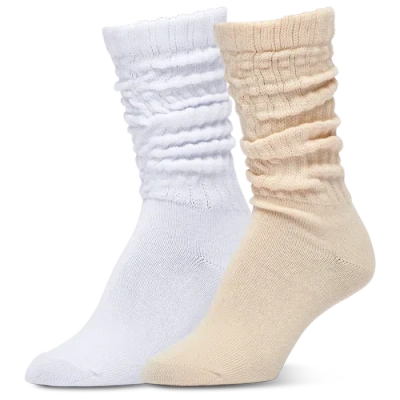 Lckr Kids  Slouch Crew Socks 2 Pair In Multi