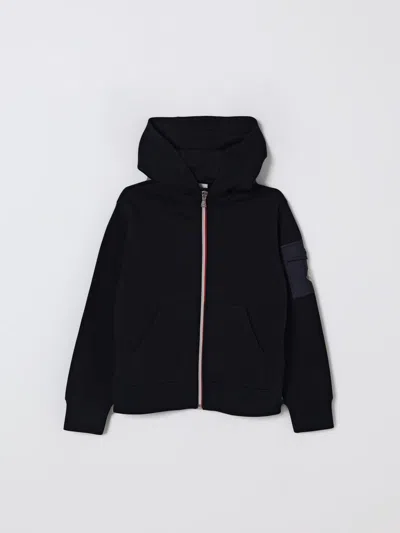 Moncler Sweater  Kids Color Blue In Blue
