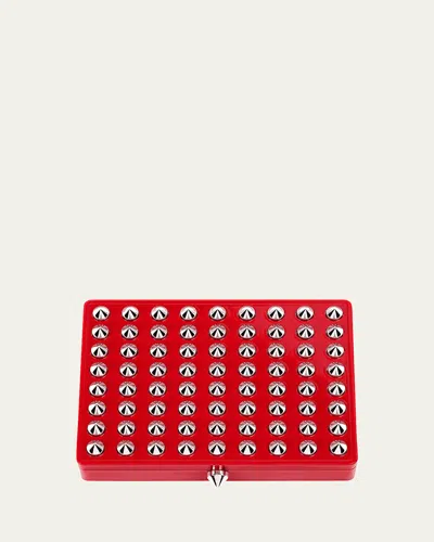 Christian Louboutin Abracadabra La Palette Refillable Case In Red