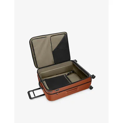 Briggs & Riley Large Zdx Expandable Spinner Suitcase In Brown