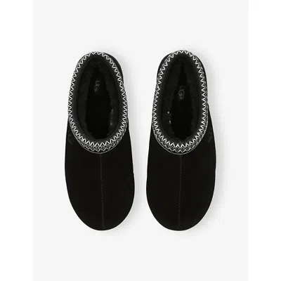Ugg 10mm Tasman Shearling Loafers In Black