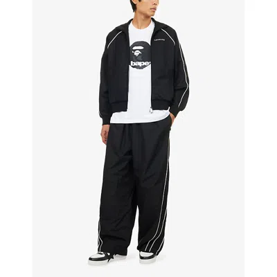 A Bathing Ape Mens White Ape Head Logo-print Cotton-jersey T-shirt Xl In Animal Print