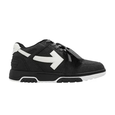 Pre-owned Off-white Out Of Office Low 'black White Embossed' | Men's Size 41