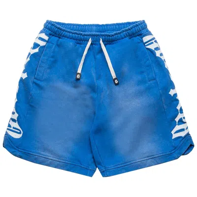 Pre-owned Godspeed Courtside Shorts 'blue Sun Fade' | Multi-color | Men's Size S
