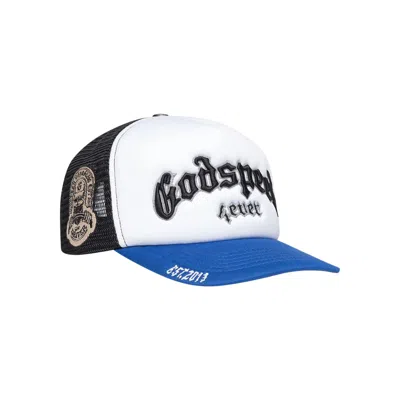 Pre-owned Godspeed Forever Foam Trucker Hat 'black Royal' | Multi-color | Men's Size Onesize