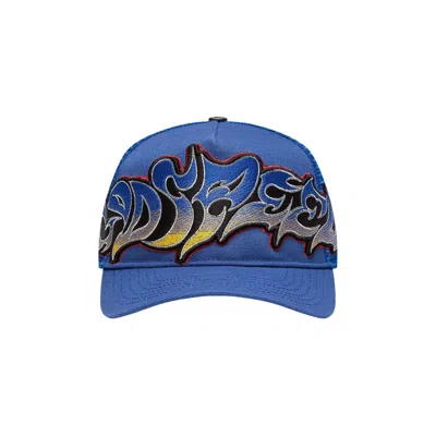 Pre-owned Godspeed Neo Trucker Hat 'blue Yellow Red' | Multi-color | Men's Size Onesize