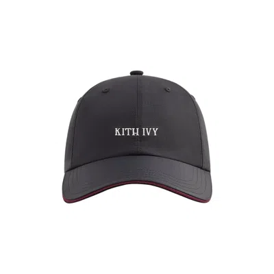 Pre-owned Kith Ivy For Wilson Crinkle Performance Cap 'black' | Men's Size Onesize