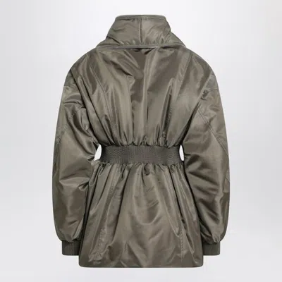 Givenchy Bomber Jacket With Shawl Collar And Zip In Green