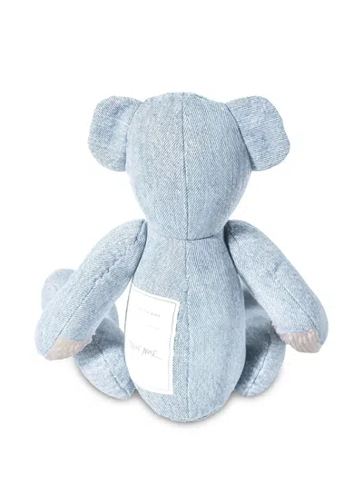Readymade Denim Teddy Bear In Blue