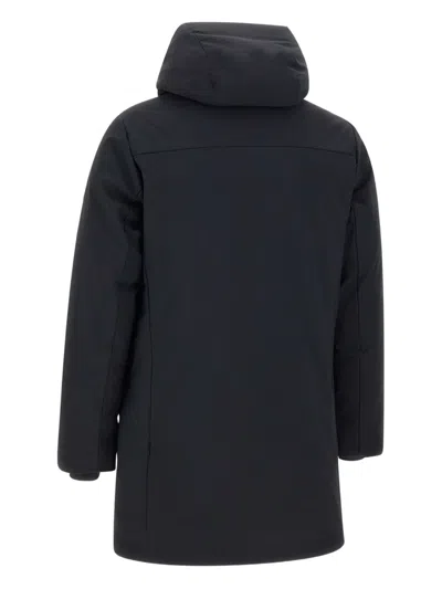 Save The Duck Mod. Wilson Hooded Padded Coat In Black