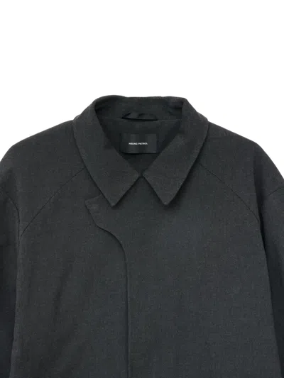 Hiking Patrol Zip-fastening Collared Jacket In Black
