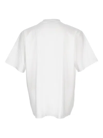 Pas Normal Studios Off-race Logo-print Cotton T-shirt In White