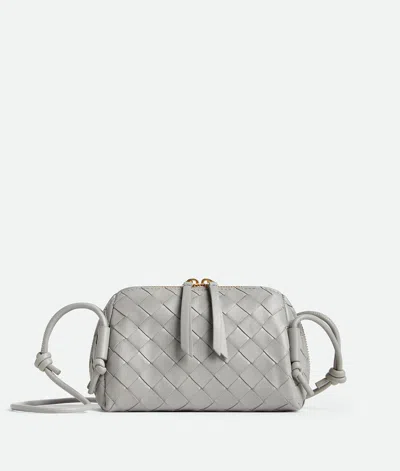 Bottega Veneta Concert Pouch In Silver