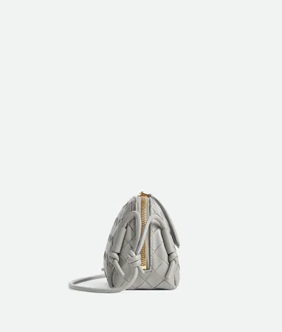Bottega Veneta Concert Pouch In Silver