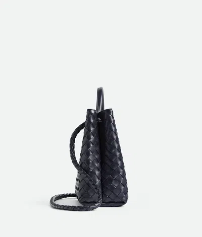 Bottega Veneta Black Medium Andiamo Bag In Red