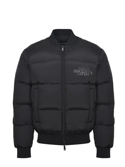 Dsquared2 Dsquared Men Jacket With Logo In Black