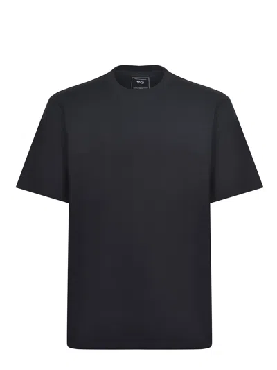 Y-3 M Wo Ss Tee In Black