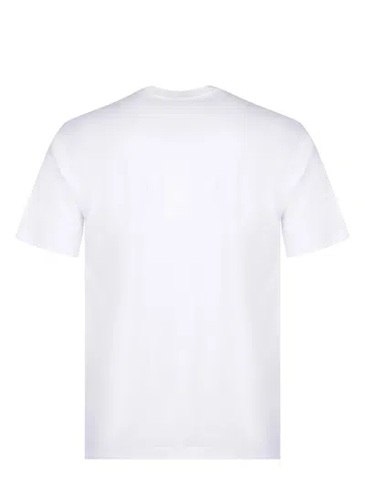 Kenzo White Cotton T-shirt With Logo In White