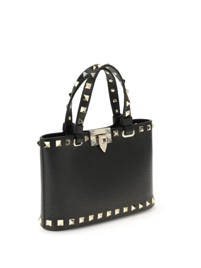 Valentino Rockstud Mini Tote Bag With Chain Strap