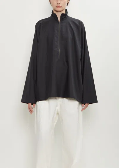 Sofie D'hoore Carracci Tropical Wool Shirt In Gray