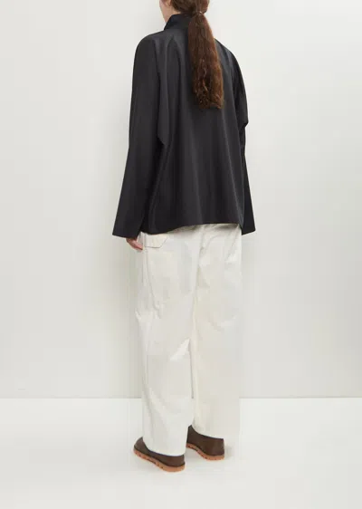 Sofie D'hoore Carracci Tropical Wool Shirt In Gray