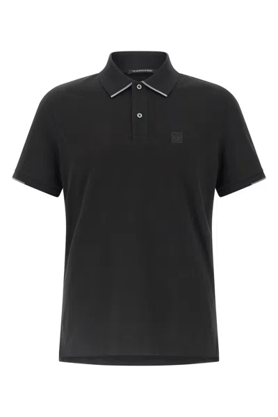 C.p. Company C.p.company The Metropolis Series Stretch Piquet Polo In Blue