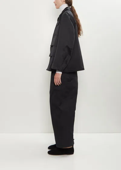 Sofie D'hoore Cooper Multi-pocket Collared Jacket In Black