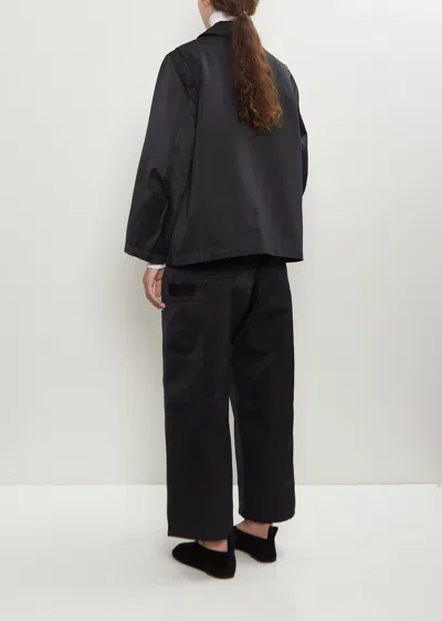 Sofie D'hoore Cooper Multi-pocket Collared Jacket In Black