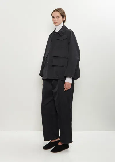 Sofie D'hoore Cooper Multi-pocket Collared Jacket In Black