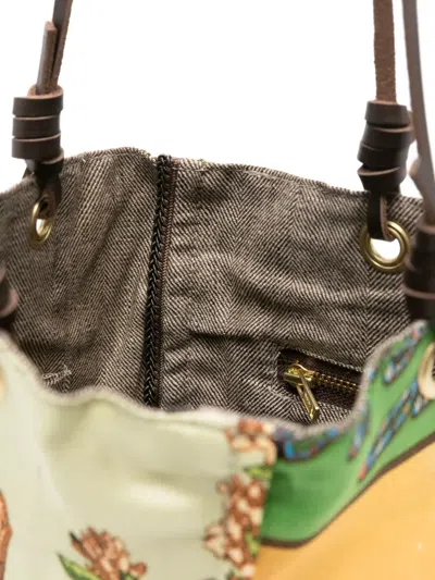 Manipuri Floral-patchwork Tote Bag