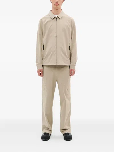 Hiking Patrol Zip-front Pocket Shirt Jacket In Neutral