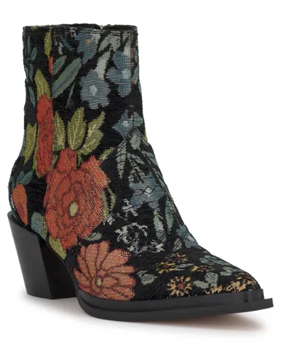 Jessica Simpson Women's Helvona Western Ankle Booties In Multi