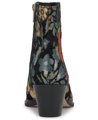 Jessica Simpson Women's Helvona Western Ankle Booties In Multi
