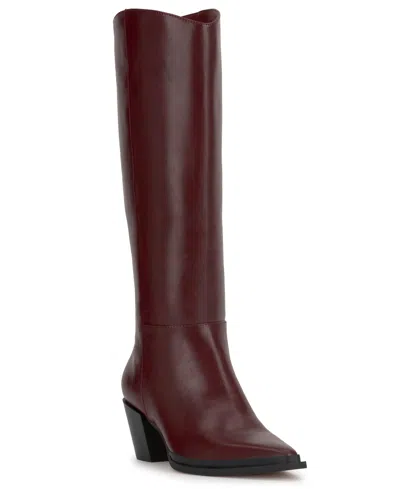 Jessica Simpson Women's Hemmia Tall Pointed-toe Boots In Brown