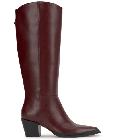 Jessica Simpson Women's Hemmia Tall Pointed-toe Boots In Brown
