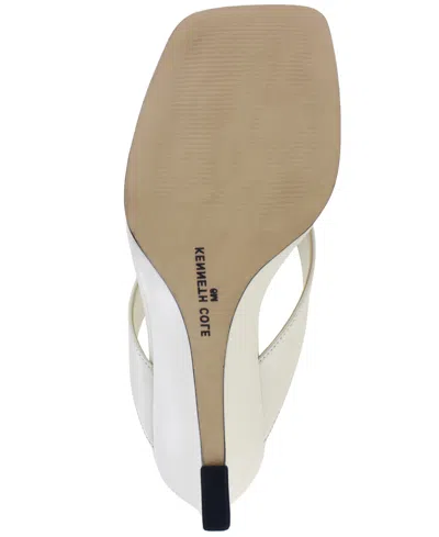 Kenneth Cole New York Women's Susannah Dress Wedge Thong Sandals In Gray
