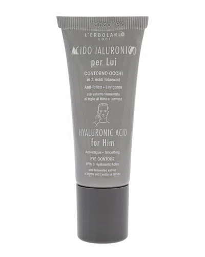 L'erbolario Lerbolario Men's 0.5oz Hyaluronic Acid Anti-fatigue Smoothing Eye Contour In Gray