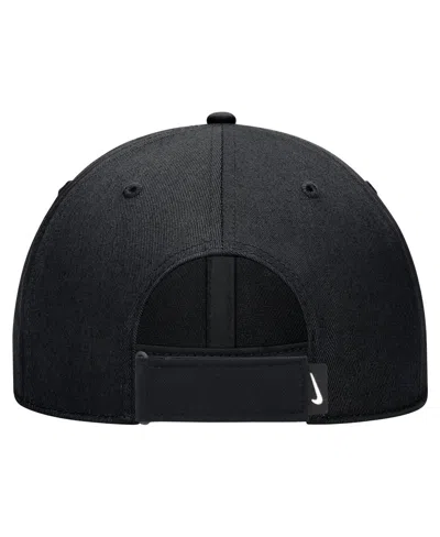 Nike Big Boys And Girls Black Team Usa Club Dri-fit Ripstop Adjustable Hat In Black